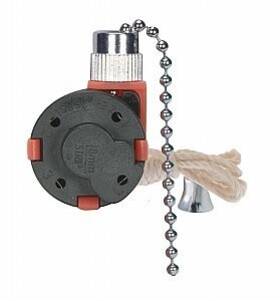 Satco 045923819834 80-1983 3 Speed Ceiling Fan Switch Color