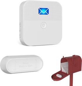Satisure 445014714773 Mailbox Alarm Mail Chime Notification System-mail 600 Ft Long Range Wirel