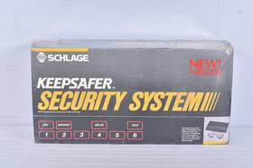 Schlage 043156711024 Sealed Keepsafer Security System Wireless With Console Sensors Alarm