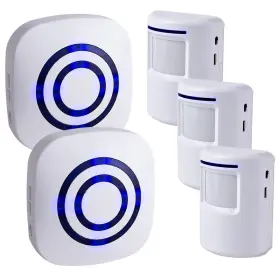 B09p8bjk9s Seanme Motion Sensor Alarm - Wireless Driveway 100m Long Distance Signal
