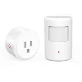 Sehomy 791974280504 Motion Sensor Switch With Outlet For Bathroom Kitchen Control Bedroom Lamp Exhau