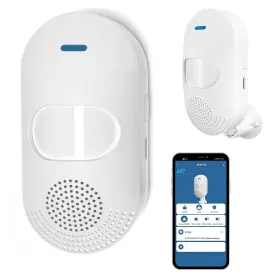 Senckit 770619955502 Wireless Pir Motion Sensor Alarm Wifi Detector With 100db Siren