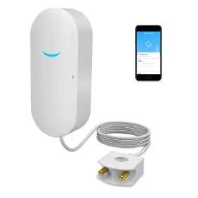 Senckit 798918085294 Wifi Water Sensor Smart Leak Detector Tuya App Free Remote Monitor Inch