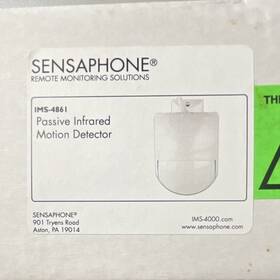 Sensaphone Ims-4861 Passive Infrared Motion Detector White