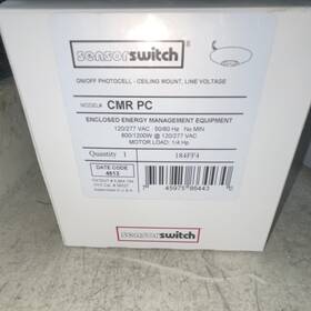 Sensor Switch 184ff4 Cmr Pc Ceiling Mount Photocell White 120/277v Wired