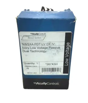 Sensor Switch 194994401698 Acuitycontrols Nlight Nwsxa Pdt Lv Dx Iv Wall Occupancy Ivory Sensor Switch 194994401698 Acuitycontrols Nlight Nwsxa Pdt Lv Dx Iv Wall Occupancy Ivory