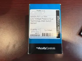 Sensor Switch 753573920397 Nlight - Low Voltage Wall With Dual Tech Occ. Nwsx Pdt Lv Wht