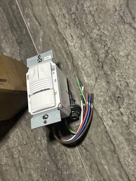 Sensor Switch Pw-201-w Wattstopper Pir Wall Occupancy 120/277v White