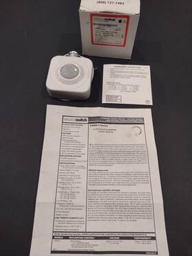 Sensorswitch Cmrb-9-24l Cmrb 9 Standard Range Passive Infrared Fixture Mount Occupancy Sen