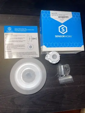 Swx-221-b Sensorworx Wireless Occupancy Dual Tech Small Motion Ceiling Mount