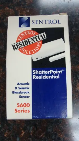 5620-w Sentrol Glassbreak Sensor Acoustic And Seismec New Shatterpoint
