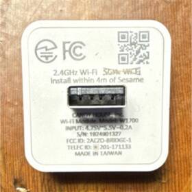 Sesame Wv700 Wi-fi Accessory Home Sensor White Wall Plug-in Indoor Use