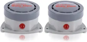 Hh-ls618 Shackcom Water Leak Detector 2 Pack Alarm 110db Wireless Waterproof And B