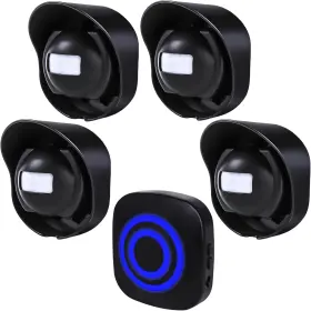 Shaogax-006 Shaogax 445024036032 Driveway Alarm-328ft Long Range Wireless Alarm Weatherproof Outdoor Mot