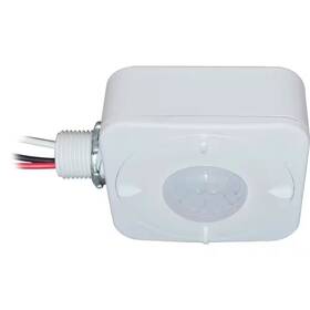 Sharkward 313107726781 Bri 600-watt Low High/bay 360-degree Pir Motion Sensor White