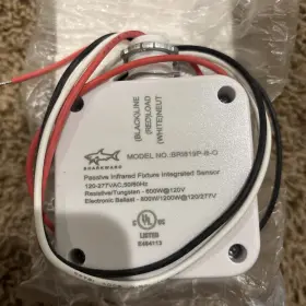 Bri819p-b-o Sharkward Bri819o-b-o Passive Infrared Fixture For High Bay Light Integrated Sensor