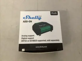 Shelly 800235266427 Plus Add-on Indoor/outdoor Temperature/humidity Sensor Built-in Wired