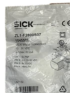 Sick Zl1-f2800s07 1045508 Photoelectric Sensor
