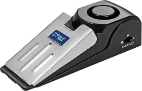 Simohome 782337086383 Upgraded Door Stopper Security Alarm 120db Portable Stop For Travel/home