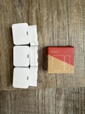 005f22a8 Simplisafe Entry Sensor White Door And Window Security