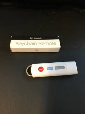 Simplisafe 11tyf Keychain Remote - C Gr Au5