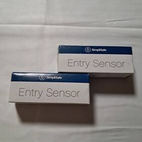Simplisafe 1f4rp Entry Sensor White Security Door 2 Pack
