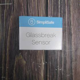 Simplisafe 1fiwl Glassbreak Sensor White Wireless Home Security Alarm System