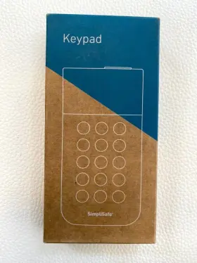 Kp3w Simplisafe Home Security System Entry Keypad Simpli Safe Retail Packaging