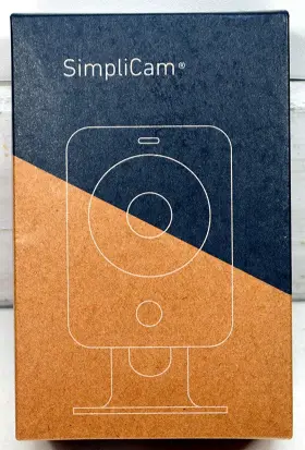 Sscm1 Simplisafe Simplicam Model Brand New In Original Box/packing Black