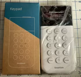 Sskp3 Simplisafe New Keypad Model For Home Security System White Sskp3 Simplisafe New Keypad Model For Home Security System White