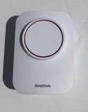 Ssws3 Simplisafe Wireless Auxiliary Siren Model White