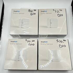 Simplisafe U9k-e53 Wireless Entry Sensor Indoor Only Home Security - 4 Pack