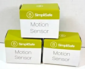 1gn1k Simply Safe 1glnk Lot Of Three Motion Sensors 1glnk/1gpaa/1gn1k New Open Box