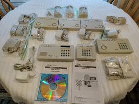 Skylink 623459400018 Sc-100 Security System Kit With Many Extra Components