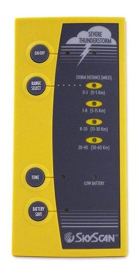 Skyscan 12460 Lightning Storm Detector Detects The Presence Of Lightning/thunderstor