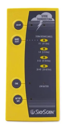 12460 Skyscan Lightning Storm Detector Detects The Presence Of Lightning/thunderstor