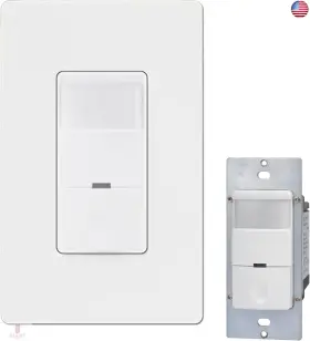Iws02 Slite Electrical Supply Motion Sensor Light Switch - Occupancy/vacancy For Bathroom Garage Iws02 Slite Electrical Supply Motion Sensor Light Switch - Occupancy/vacancy For Bathroom Garage