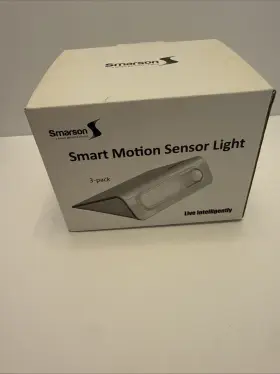 X0014euxa9 Smarson Smart Motion Sensor Light 3-pack New