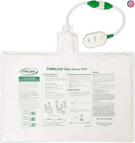 Smart 812293015582 Caregiver Replacement/add-on Cordless Chair Sensor Pad - 10in X 15in