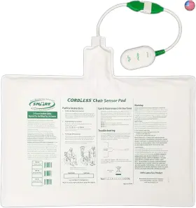 Smart 812293015582 Caregiver Replacement/add-on Cordless Chair Sensor Pad - 10in X 15in