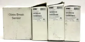 Smcgb02-z Smc Networks Smcgbb0-z New Glassbreak Sensors White Lot Of 4
