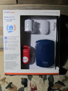 Smpl 628857580904 Alert Elderly Door Motion Help Wander Safety System 250 Ft. Range
