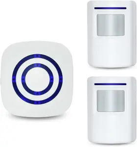 Solidpin 726084351981 Home Security Motion Sensor Alarm Outdoor Wireless Driveway Alert Infrared Mot