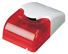 Spt 810012682404 Wired Mini Strobe Motion Alarm With Red Led Light Dc12v 2-pack