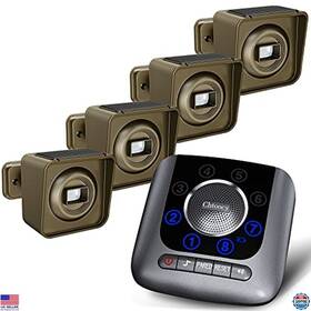 Stanley B08zn7579h Wireless Solar Driveway Alarm 1/2 Mile Range Weatherproof Motion Sensor