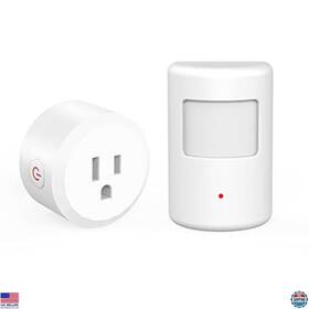 Stanley B0b8hkc85f 2 Pack Motion Sensor Outlet Switch Plug-in Pir For Lights And Appliances