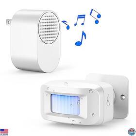 Stanley B0bfdmkd98 Wireless Driveway Alarm System - Weatherproof Motion Sensor 500ft Range