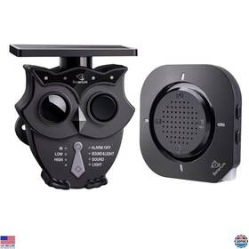 Stanley B0cmwlpxln Solar Driveway Alarm System - 1/2 Mile Range Weatherproof Motion Detector 120db