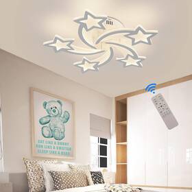 Stch Amz005 Modern Dimmable Led Ceiling F-warm White Light-dia65x8cm-60w-white