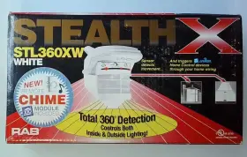 Stl360xw Stealth X White Motion Detector